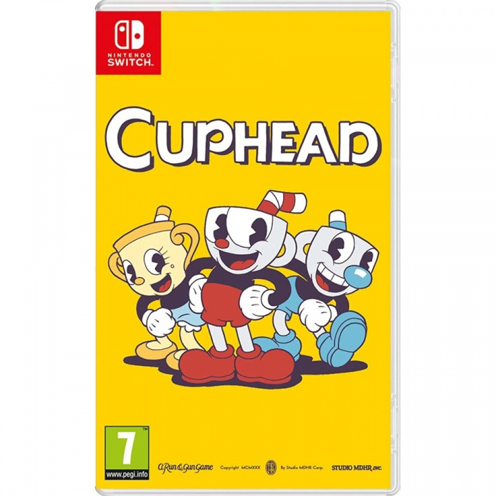 Cuphead (Switch) i gruppen HJEMMEELEKTRONIK / Spilkonsoller og tilbehør / Nintendo Switch / Spil hos TP E-commerce Nordic AB (A22380)