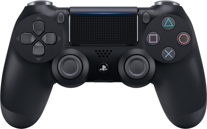 Renoveret Sony DualShock 4 V2 håndkontrol til PS4, original, sort (bulk) i gruppen HJEMMEELEKTRONIK / Spilkonsoller og tilbehør / Sony PlayStation 4 / Tilbehør hos TP E-commerce Nordic AB (A22472)