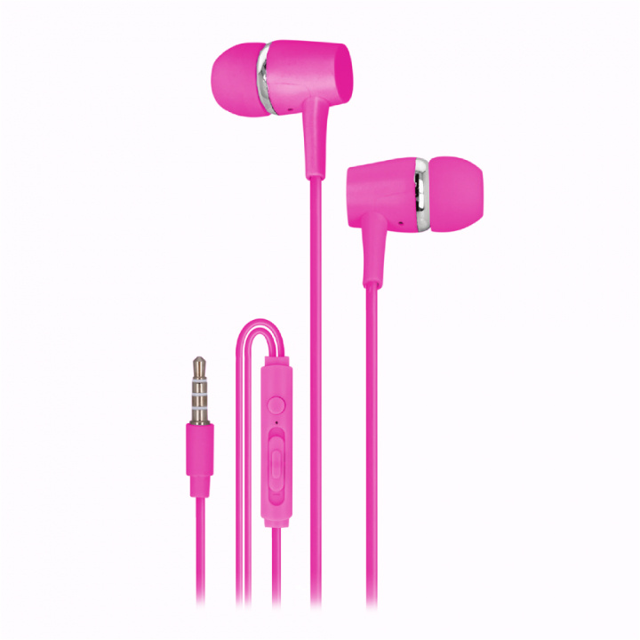 Setty Hovedtelefoner med ledning 3,5 mm, pink i gruppen HJEMMEELEKTRONIK / Lyd & billede / Hovedtelefoner & Tilbehør / Hovedtelefoner hos TP E-commerce Nordic AB (A22501)