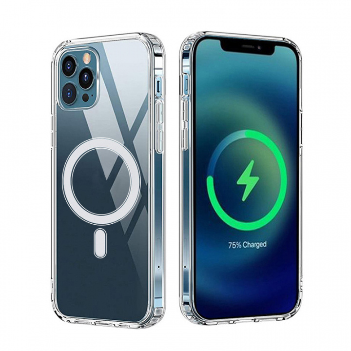 Anti Shock 1,5 mm MagSafe-etui til iPhone 16, gennemsigtig i gruppen SMARTPHONES & TABLETS / Mobil Beskyttelse / Apple / iPhone 16 hos TP E-commerce Nordic AB (A22512)