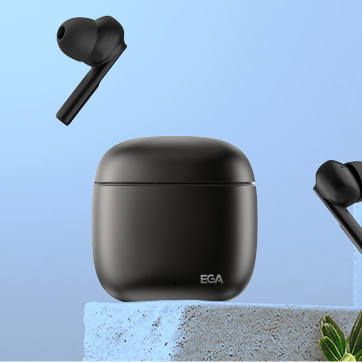ET05 True Wireless Bluetooth-hovedtelefoner, sort i gruppen HJEMMEELEKTRONIK / Lyd & billede / Hovedtelefoner & Tilbehør / Hovedtelefoner hos TP E-commerce Nordic AB (A22627)