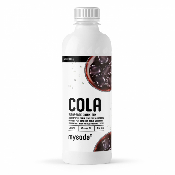 Mysoda Cola Sukkerfri 500ml - Giver 8L drik i gruppen HJEM, HUS & HAVE / Husholdningsapparater / Vand & Juice / Kulsyremaskiner / Smag hos TP E-commerce Nordic AB (A22686)