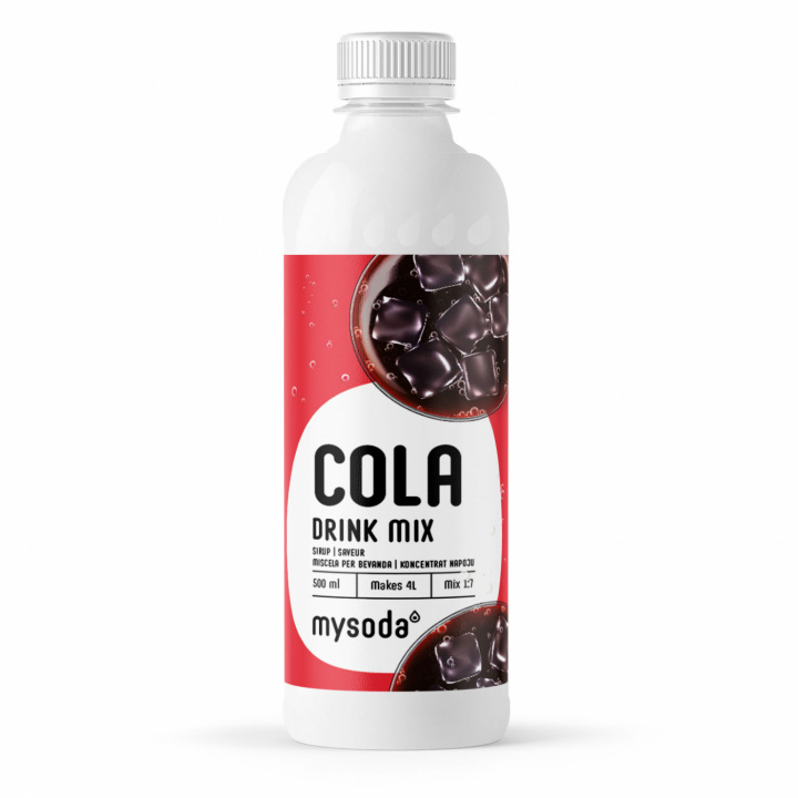 Mysoda Cola 500ml - Giver 8 liter drik i gruppen HJEM, HUS & HAVE / Husholdningsapparater / Vand & Juice / Kulsyremaskiner / Smag hos TP E-commerce Nordic AB (A22715)