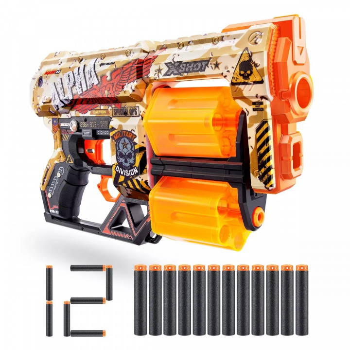 Zuru X-Shot Skins Dread Alpha Zone, beige i gruppen LEGETØJ, BØRN & BABY / Legetøj / Action spil hos TP E-commerce Nordic AB (A22719)