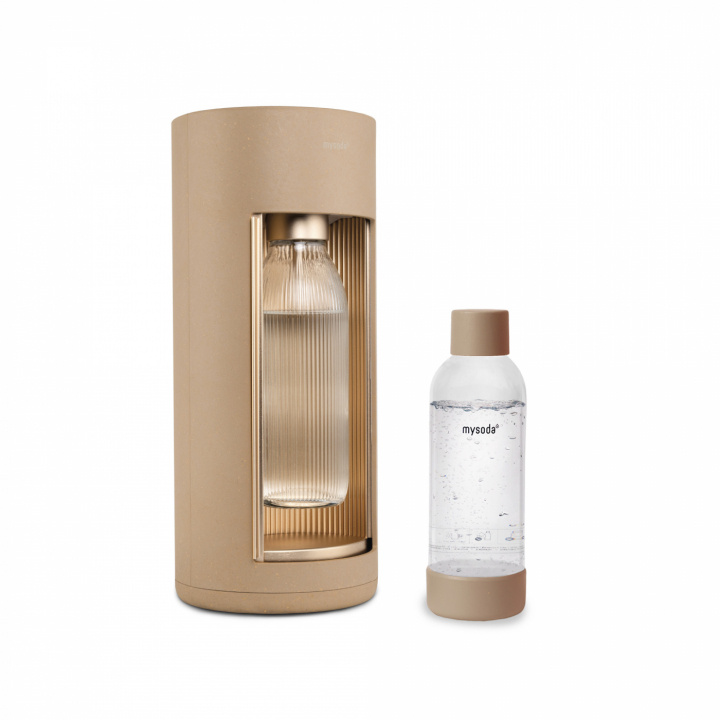 Mysoda Glassy sparkling water maker, Latte i gruppen HJEM, HUS & HAVE / Husholdningsapparater / Vand & Juice / Kulsyremaskiner / Kulsyremaskiner hos TP E-commerce Nordic AB (A22776D)