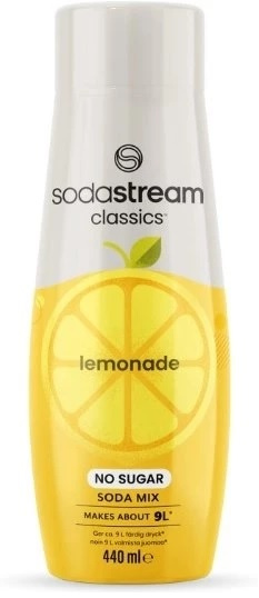 Sodastream Lemonade No Sugar 440ml, Giver ca. 9 liter færdig drik i gruppen HJEM, HUS & HAVE / Husholdningsapparater / Vand & Juice / Kulsyremaskiner / Smag hos TP E-commerce Nordic AB (A22816)