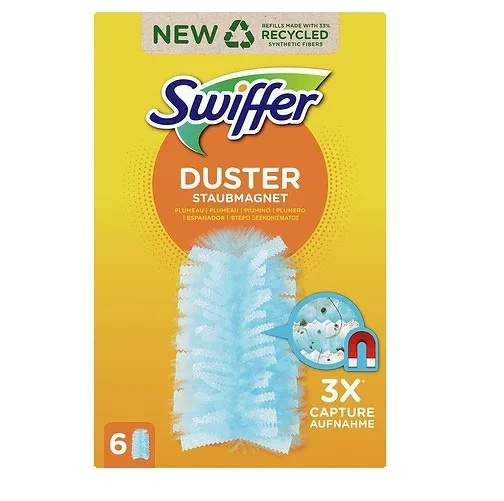 Swiffer Duster Refills 6 stk i gruppen HJEM, HUS & HAVE / Rengøringsmidler / Øvrigt rengørings tilbehør hos TP E-commerce Nordic AB (A22818)