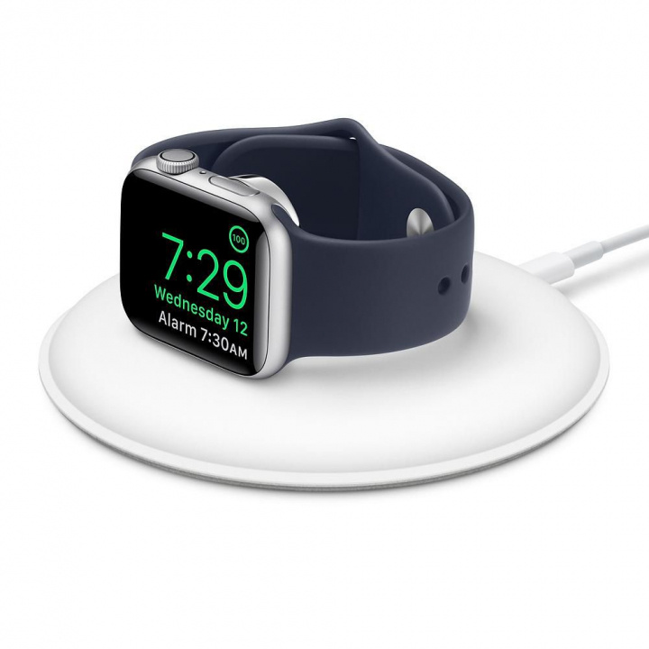 Apple Magnetisk opladningsdock til ure (MU9F2ZM/A) i gruppen SMARTPHONES & TABLETS / Træning, hjem og fritid / Apple Watch & Tilbehør / Tilbehør hos TP E-commerce Nordic AB (A22850)
