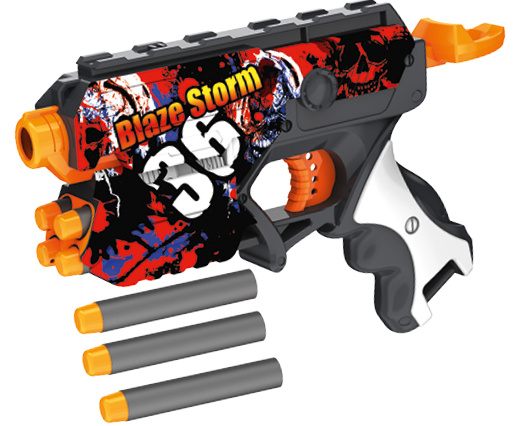 Blaze Storm Soft Bullet Gun ZC7200 w/5 Soft i gruppen LEGETØJ, BØRN & BABY / Legetøj / Action spil hos TP E-commerce Nordic AB (A22896)