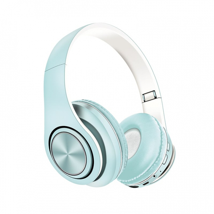 United HP2438 Bluetooth Headphone Blue i gruppen HJEMMEELEKTRONIK / Lyd & billede / Hovedtelefoner & Tilbehør / Hovedtelefoner hos TP E-commerce Nordic AB (A22902)