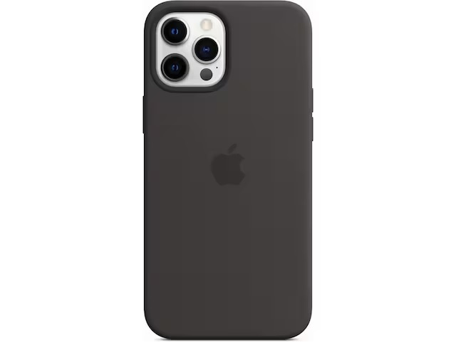 Apple iPhone 12 Pro Max Silikonskal, Svart i gruppen SMARTPHONES & TABLETS / Mobil Beskyttelse / Apple / iPhone 12 Pro hos TP E-commerce Nordic AB (A22907)