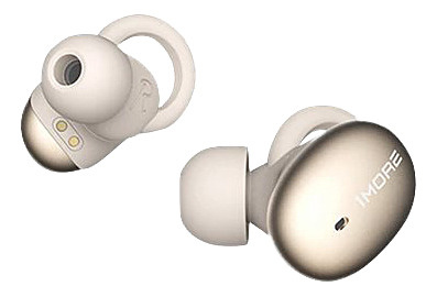 1More Stylish True Wireless In-ear headset med mikrofon, Bluetooth, Guld i gruppen HJEMMEELEKTRONIK / Lyd & billede / Hovedtelefoner & Tilbehør / Hovedtelefoner hos TP E-commerce Nordic AB (A22913)