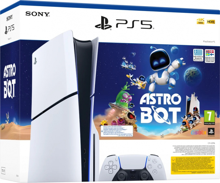 Sony Playstation 5 Slim - Astro Bot Bundle i gruppen HJEMMEELEKTRONIK / Spilkonsoller og tilbehør / Sony PlayStation 5 / Spilkonsoller hos TP E-commerce Nordic AB (A22921)
