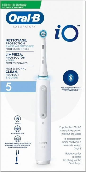 Oral-B iO Laboratory Clean 5 i gruppen SKØNHED & HELSE / Oral pleje / Elektriske tandbørster hos TP E-commerce Nordic AB (A22938)