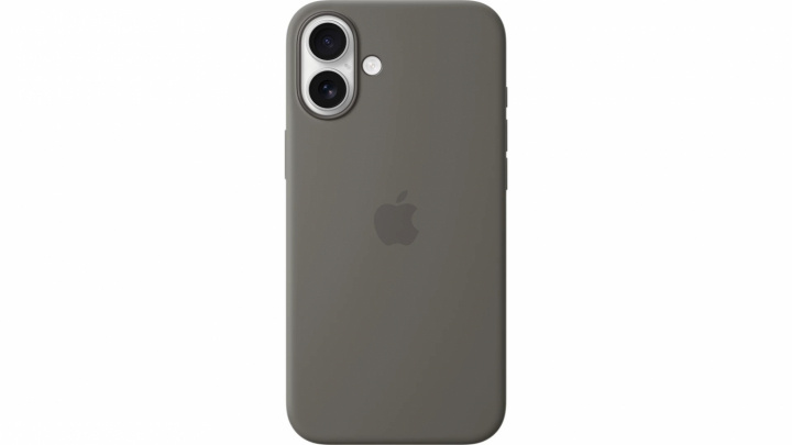 Apple iPhone 16 Plus Silicone Case with MagSafe - Stone Gray i gruppen SMARTPHONES & TABLETS / Mobil Beskyttelse / Apple / iPhone 16 hos TP E-commerce Nordic AB (A22949)