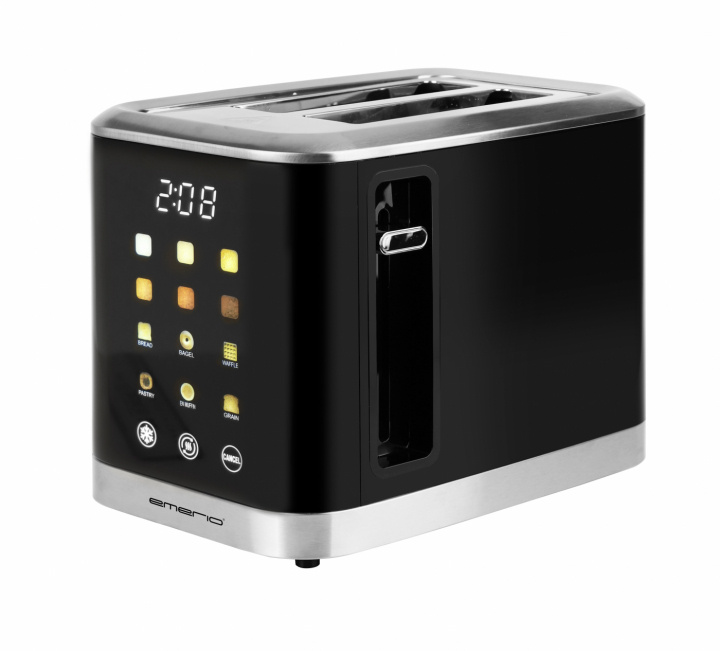 Emerio TO-132743 Lyxig brödrost med digital display och touchkontroll i gruppen HJEM, HUS & HAVE / Husholdningsapparater / Brødristere & Sandwich Makers / Brødristere hos TP E-commerce Nordic AB (A22965)