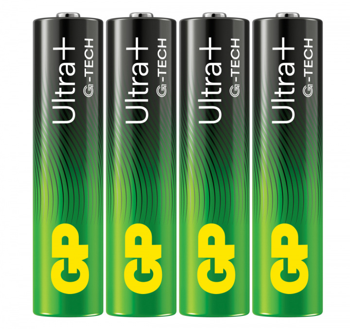 GP Battery Ultra Plus Alkaline AAA/LR03 4-pack i gruppen HJEMMEELEKTRONIK / Batterier og opladere / Batterier / AAA hos TP E-commerce Nordic AB (A22998)