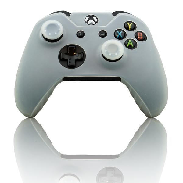 Silikoneovertræk til XBOX One-controller, gennemsigtig i gruppen HJEMMEELEKTRONIK / Spilkonsoller og tilbehør / Xbox One / Tilbehør hos TP E-commerce Nordic AB (A23074)