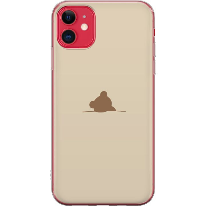 Mobilcover til Apple iPhone 11 med Nalle motiv i gruppen SMARTPHONES & TABLETS / Mobil Beskyttelse / Apple / iPhone 11 hos TP E-commerce Nordic AB (A50047)