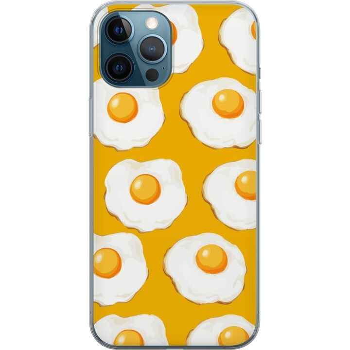 Mobilcover til Apple iPhone 12 Pro med Stegt æg motiv i gruppen SMARTPHONES & TABLETS / Mobil Beskyttelse / Apple / iPhone 12 hos TP E-commerce Nordic AB (A50299)