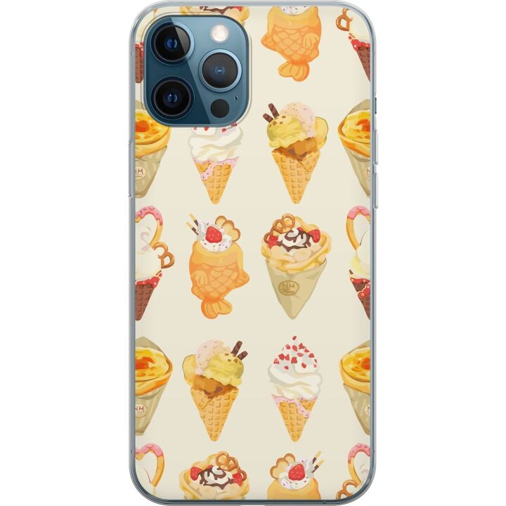 Mobilcover til Apple iPhone 12 Pro med Glasagtigt motiv i gruppen SMARTPHONES & TABLETS / Mobil Beskyttelse / Apple / iPhone 12 hos TP E-commerce Nordic AB (A50308)