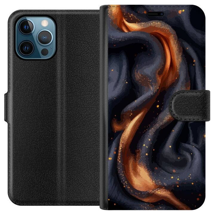 Tegnebogsetui til Apple iPhone 12 Pro Max med Brandigt silke motiv i gruppen SMARTPHONES & TABLETS / Mobil Beskyttelse / Apple / iPhone 12 Pro hos TP E-commerce Nordic AB (A50325)