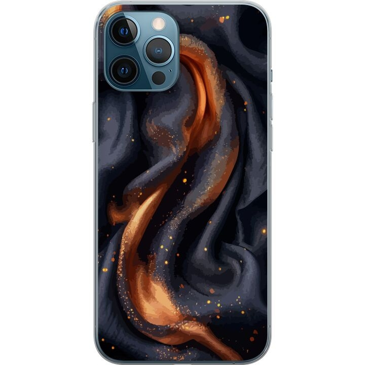 Mobilcover til Apple iPhone 12 Pro Max med Brandigt silke motiv i gruppen SMARTPHONES & TABLETS / Mobil Beskyttelse / Apple / iPhone 12 Pro hos TP E-commerce Nordic AB (A50352)