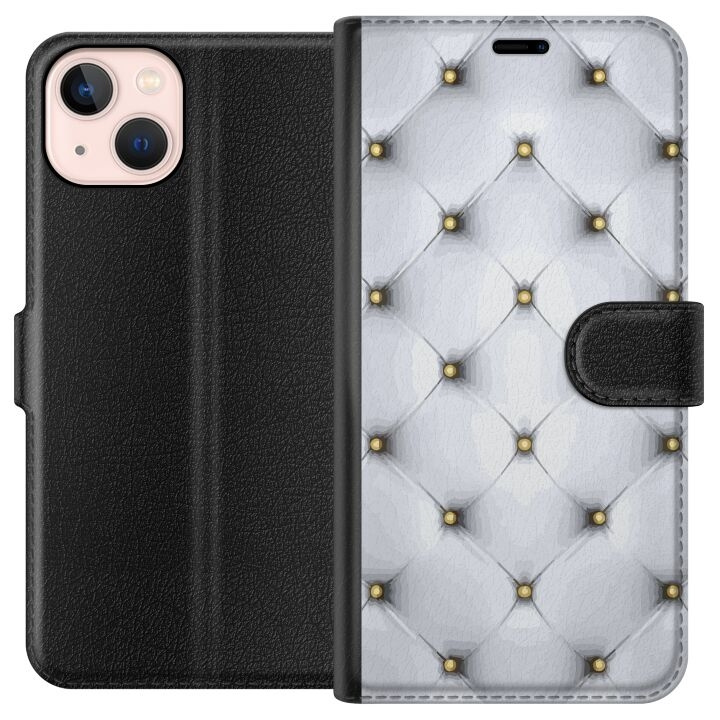 Tegnebogsetui til Apple iPhone 13 mini med Luksuriøst motiv i gruppen SMARTPHONES & TABLETS / Mobil Beskyttelse / Apple / iPhone 13 Mini hos TP E-commerce Nordic AB (A50446)