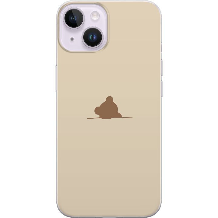 Mobilcover til Apple iPhone 15 Plus med Nalle motiv i gruppen SMARTPHONES & TABLETS / Mobil Beskyttelse / Apple / iPhone 15 hos TP E-commerce Nordic AB (A50965)