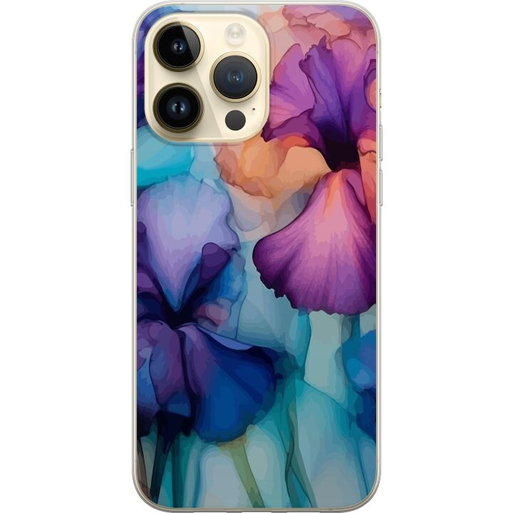 Mobilcover til Apple iPhone 15 Pro Max med Magiske blomster motiv i gruppen SMARTPHONES & TABLETS / Mobil Beskyttelse / Apple / iPhone 15 hos TP E-commerce Nordic AB (A51002)