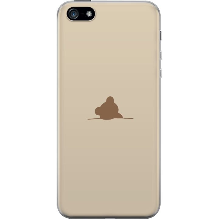 Mobilcover til Apple iPhone 5 med Nalle motiv i gruppen SMARTPHONES & TABLETS / Mobil Beskyttelse / Apple / iPhone 5/5S/SE hos TP E-commerce Nordic AB (A51127)