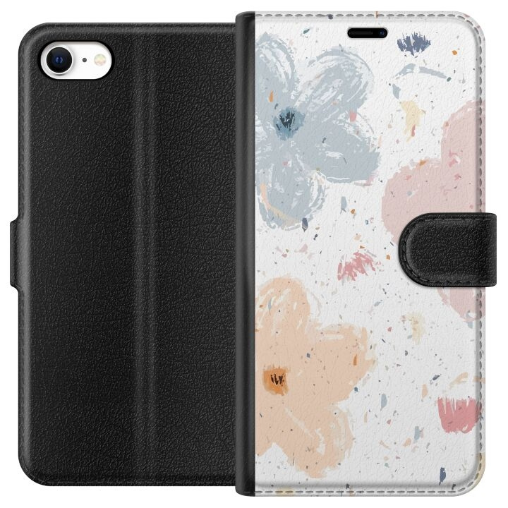 Tegnebogsetui til Apple iPhone 6 med Blomster motiv i gruppen SMARTPHONES & TABLETS / Mobil Beskyttelse / Apple / iPhone 6/6S hos TP E-commerce Nordic AB (A51227)
