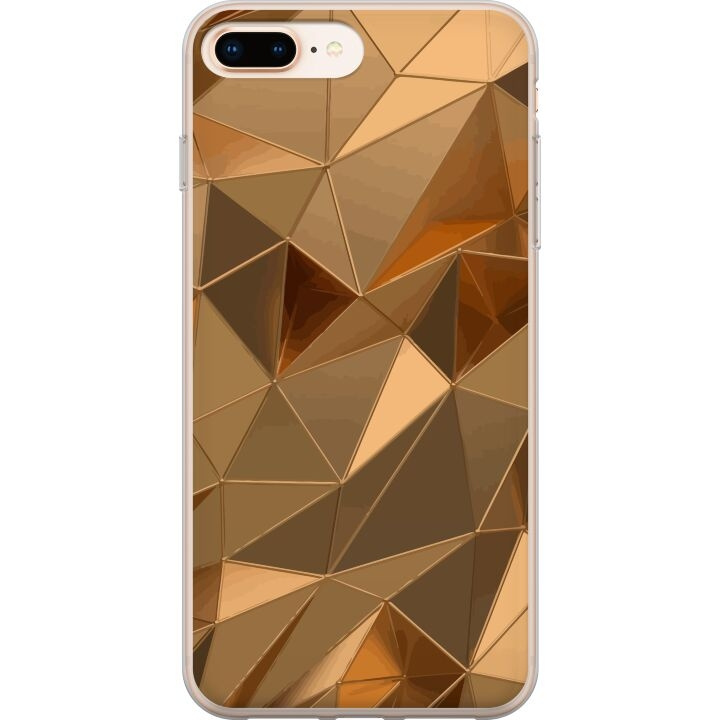 Mobilcover til Apple iPhone 7 Plus med 3D Guld motiv i gruppen SMARTPHONES & TABLETS / Mobil Beskyttelse / Apple / iPhone 7 Plus hos TP E-commerce Nordic AB (A51482)