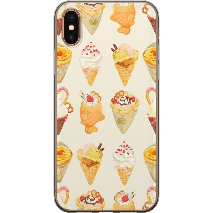 Mobilcover til Apple iPhone XS Max med Glasagtigt motiv i gruppen SMARTPHONES & TABLETS / Mobil Beskyttelse / Apple / iPhone XS Max hos TP E-commerce Nordic AB (A51955)