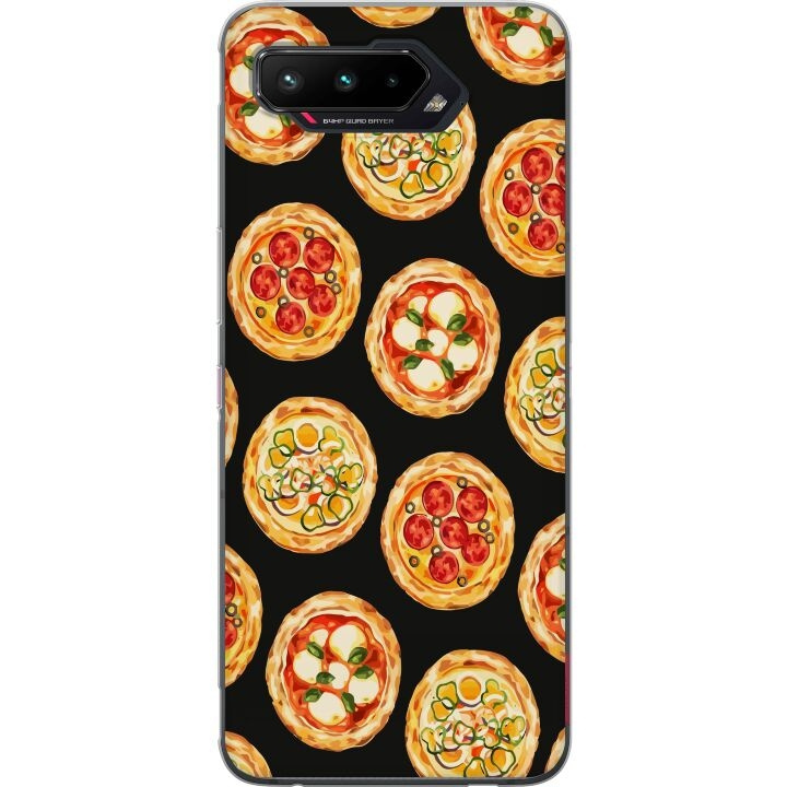 Mobilcover til Asus ROG Phone 5 med Pizza motiv i gruppen SMARTPHONES & TABLETS / Mobil Beskyttelse / Asus hos TP E-commerce Nordic AB (A51984)