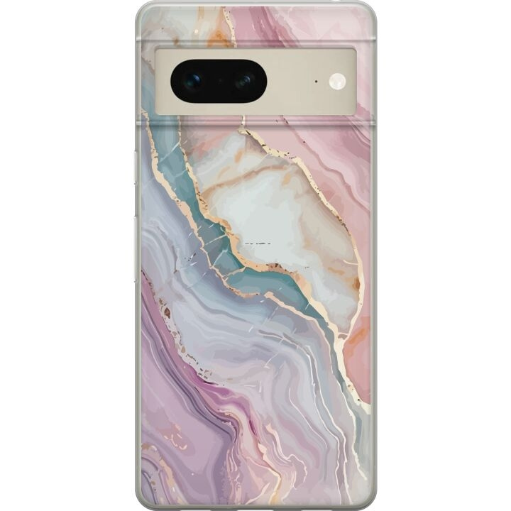 Mobilcover til Google Pixel 7 med Marmor motiv i gruppen SMARTPHONES & TABLETS / Mobil Beskyttelse / Google hos TP E-commerce Nordic AB (A52209)