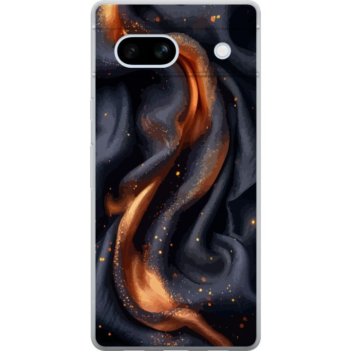 Mobilcover til Google Pixel 7a med Brandigt silke motiv i gruppen SMARTPHONES & TABLETS / Mobil Beskyttelse / Google hos TP E-commerce Nordic AB (A52242)