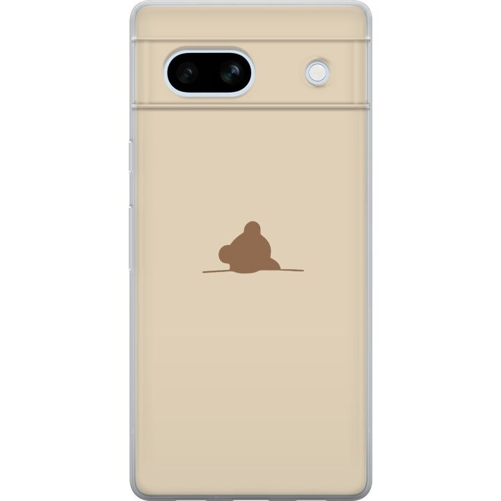 Mobilcover til Google Pixel 7a med Nalle motiv i gruppen SMARTPHONES & TABLETS / Mobil Beskyttelse / Google hos TP E-commerce Nordic AB (A52261)