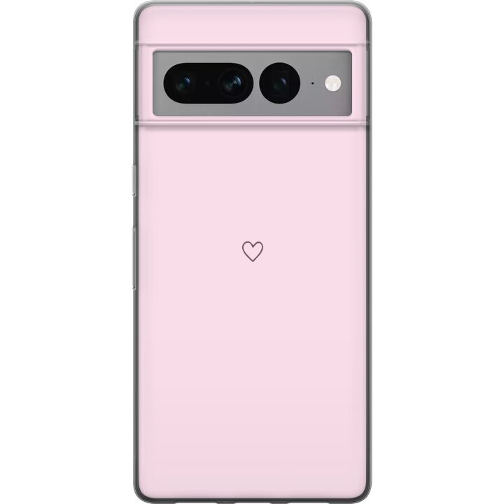 Mobilcover til Google Pixel 7 Pro med Hjerte motiv i gruppen SMARTPHONES & TABLETS / Mobil Beskyttelse / Google hos TP E-commerce Nordic AB (A52287)