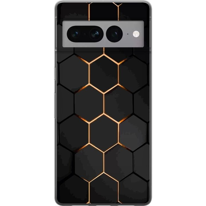 Mobilcover til Google Pixel 7 Pro med Luksuriøst Mønster motiv i gruppen SMARTPHONES & TABLETS / Mobil Beskyttelse / Google hos TP E-commerce Nordic AB (A52293)