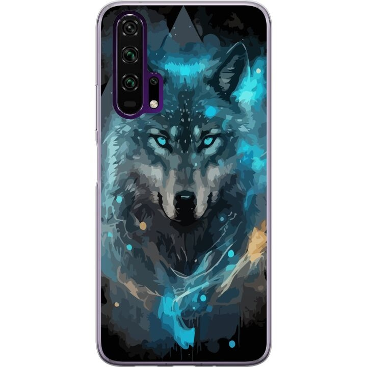 Mobilcover til Honor 20 Pro med Ulve motiv i gruppen SMARTPHONES & TABLETS / Mobil Beskyttelse / Huawei/Honori hos TP E-commerce Nordic AB (A52381)