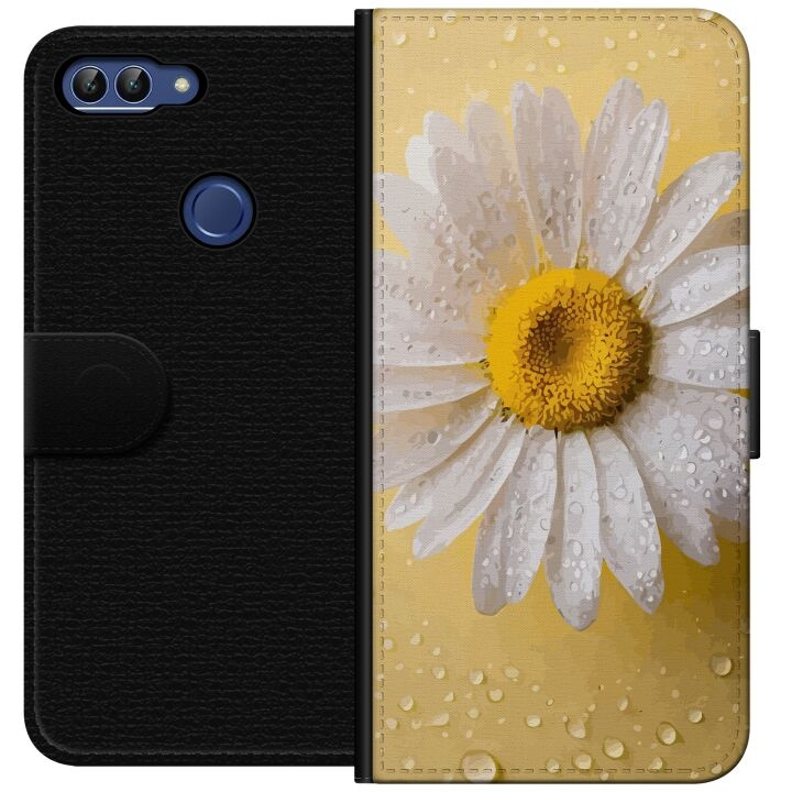 Tegnebogsetui til Huawei P smart med Porcelænsblomst motiv i gruppen SMARTPHONES & TABLETS / Mobil Beskyttelse / Huawei/Honori hos TP E-commerce Nordic AB (A52619)