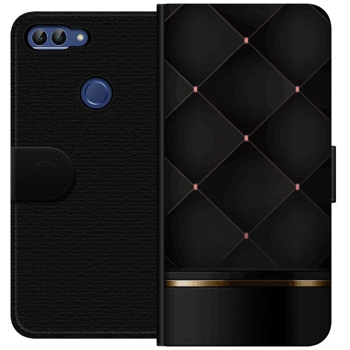 Tegnebogsetui til Huawei P smart med Luksuslinje motiv i gruppen SMARTPHONES & TABLETS / Mobil Beskyttelse / Huawei/Honori hos TP E-commerce Nordic AB (A52634)