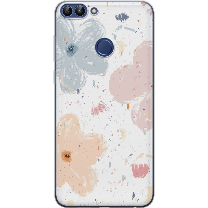 Mobilcover til Huawei P smart med Blomster motiv i gruppen SMARTPHONES & TABLETS / Mobil Beskyttelse / Huawei/Honori hos TP E-commerce Nordic AB (A52658)