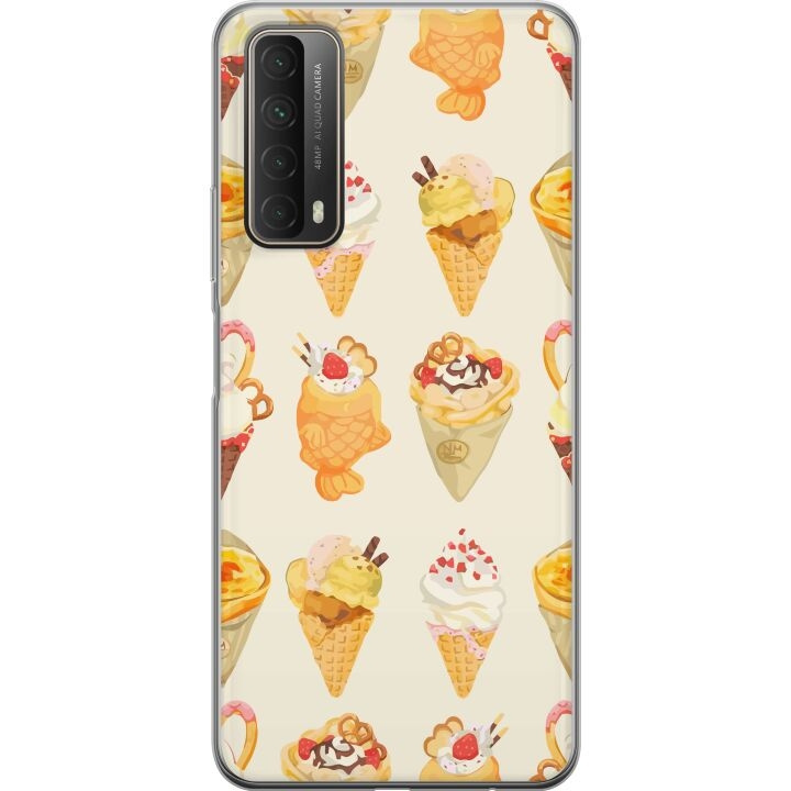 Mobilcover til Huawei P smart 2021 med Glasagtigt motiv i gruppen SMARTPHONES & TABLETS / Mobil Beskyttelse / Huawei/Honori hos TP E-commerce Nordic AB (A52711)