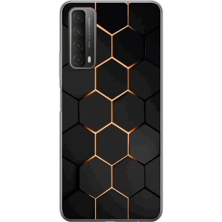 Mobilcover til Huawei P smart 2021 med Luksuriøst Mønster motiv i gruppen SMARTPHONES & TABLETS / Mobil Beskyttelse / Huawei/Honori hos TP E-commerce Nordic AB (A52725)