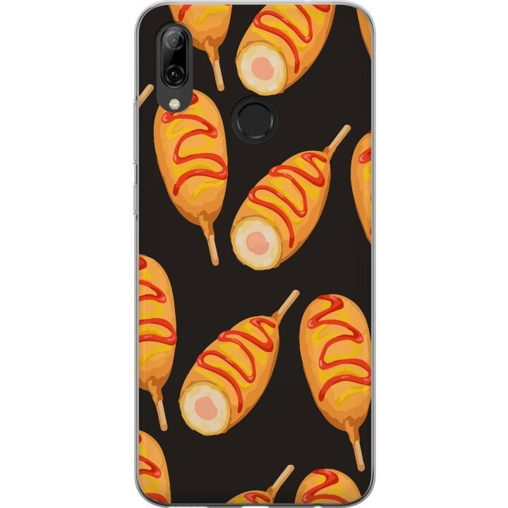 Mobilcover til Huawei P smart 2019 med Kyllingedrumstick motiv i gruppen SMARTPHONES & TABLETS / Mobil Beskyttelse / Huawei/Honori hos TP E-commerce Nordic AB (A52763)
