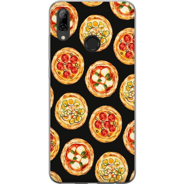 Mobilcover til Huawei P smart 2019 med Pizza motiv i gruppen SMARTPHONES & TABLETS / Mobil Beskyttelse / Huawei/Honori hos TP E-commerce Nordic AB (A52767)