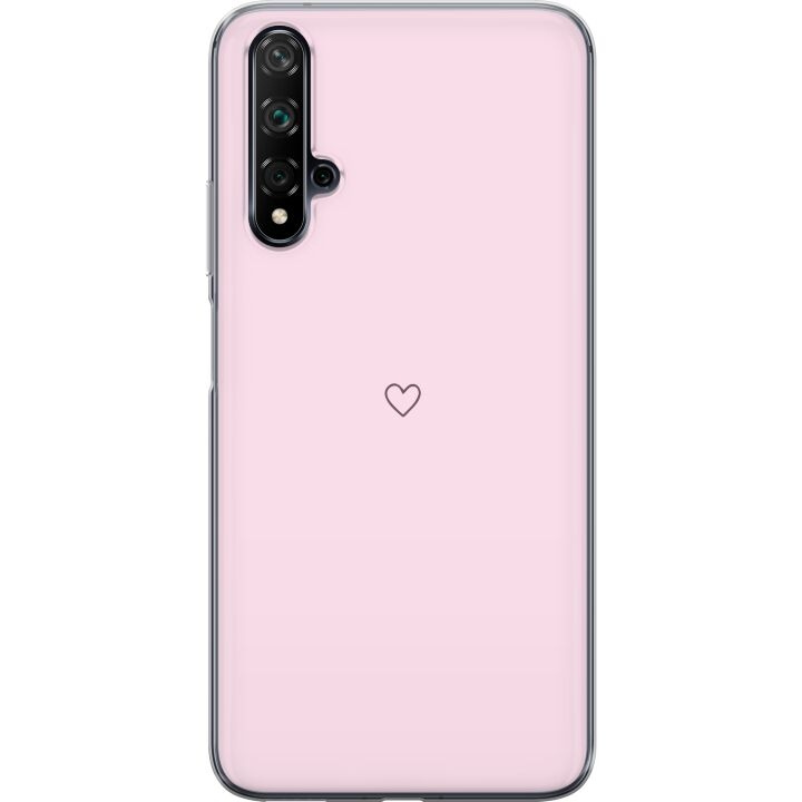Mobilcover til Huawei nova 5T med Hjerte motiv i gruppen SMARTPHONES & TABLETS / Mobil Beskyttelse / Huawei/Honori hos TP E-commerce Nordic AB (A52935)