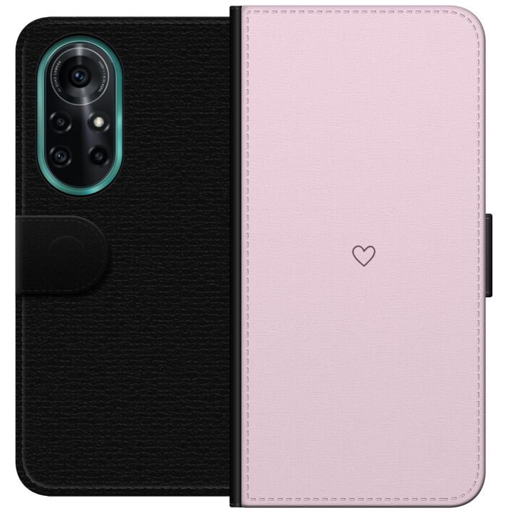 Tegnebogsetui til Huawei nova 8 Pro med Hjerte motiv i gruppen SMARTPHONES & TABLETS / Mobil Beskyttelse / Huawei/Honori hos TP E-commerce Nordic AB (A52962)